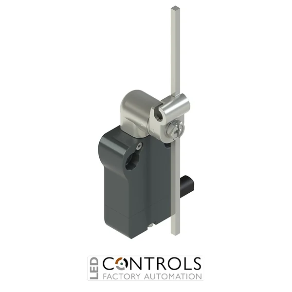 NB B022LB-DN2 Pizzato Modular prewired switch with metal revolving lever with adjustable square stainless steel rod 3x3x125