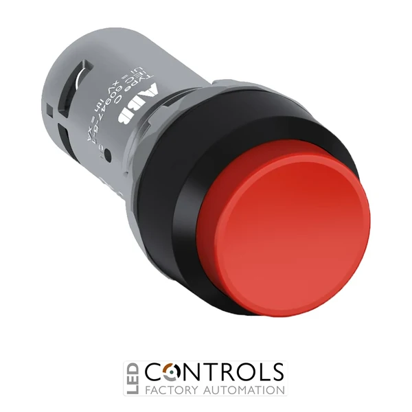 1SFA619103R1071 ABB CP4-10R-11 Compact Pushbutton Red Extended 1NO + 1NC