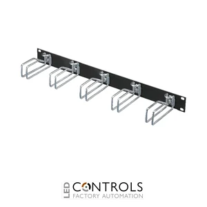 DK7257.005 Rittal Cable management panel 1 U with steel rings