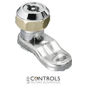 SZ2520.000 Rittal Cam lock die-cast nickel-plated with double bit insert