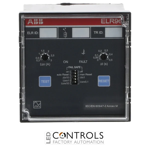 2CSG452130R1202 ABB ELR96V24 Residual Current Monitor 96mm 24-48V AC/DC