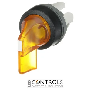 1SFA611204R1103 ABB M2SS5-11Y Illuminated 2-Position Maintained Selector Switch - image 2