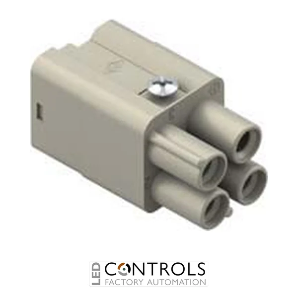 CQ4F03 Ilme Female insert 3 pole and earth 40 amp crimp Size 21.21