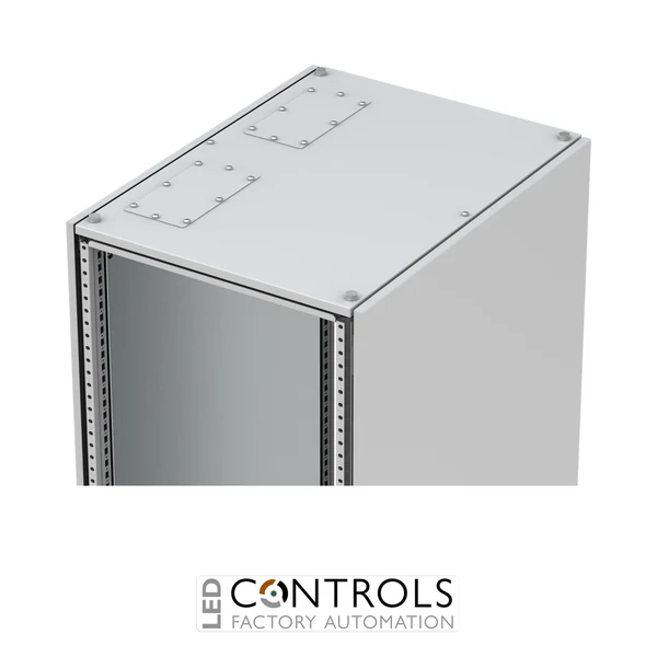 CRG0606R5 nVent Hoffman Roof plate, 600x600, Mild steel, glandplates