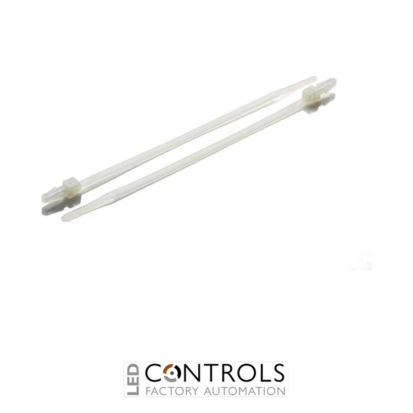 PM150-N Partex Push Mount Cable Ties, 150mm x 3.6mm, Natural, pack 100