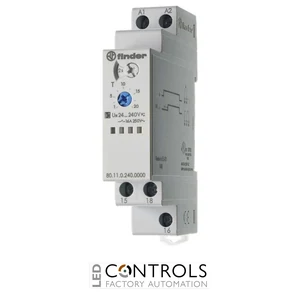 80.11.0.240.0000 Finder Modular timer Ondelay (AI) DC 24/240V
