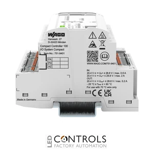 751-9401 Wago Compact 100 PLC with 2 Analogue/8 Digital Inputs 2 Analogue/4 Digital Outputs - image 4