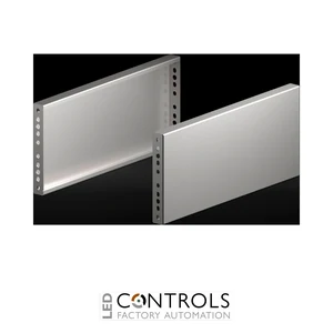 VX8660.082 Rittal VX Base/Plinth Trim Panel, Sides, H: 200 mm, For D: 600 mm, Stainless Steel, 1.4301