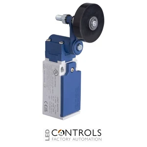 EMAS L5K13MEL121RA EMAS L5 SERIES LIMIT SW SNAP ACTION 1NC+1NO RUBBER ROLLER RESET ADJUSTABLE