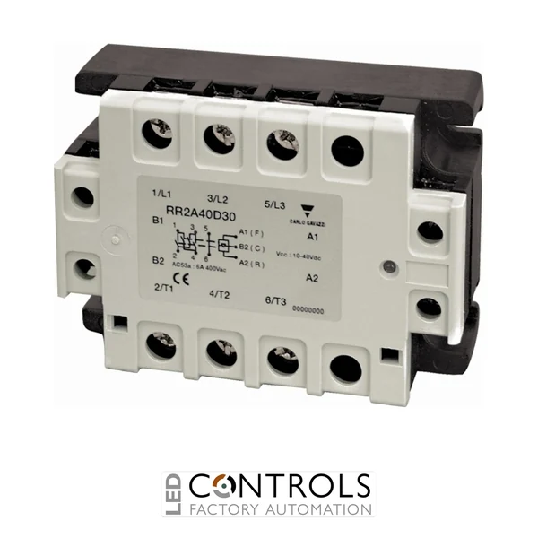 RR2A48D550 - SSR, 2 PHASE 400V 5.5KW
