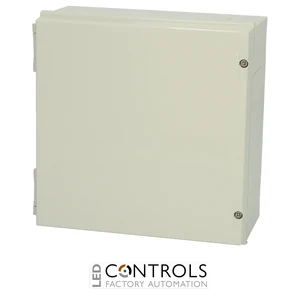 4812001 Fibox NEO ABS 323215 G Hinged ABS enclosure with grey cover -