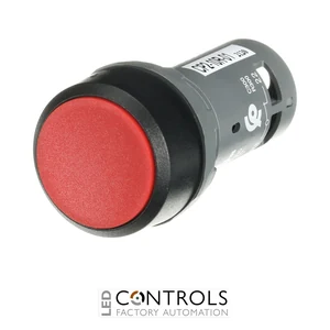 1SFA619101R1041 ABB CP2-10R-01 Compact Pushbutton Red 1NC Maintained - image 2