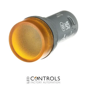 1SFA619402R1003 ABB CL-100Y Compact Yellow Pilot Light BA9s - image 2