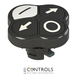E2 1PQFA1QAAL Pizzato Quadruple pushbutton
