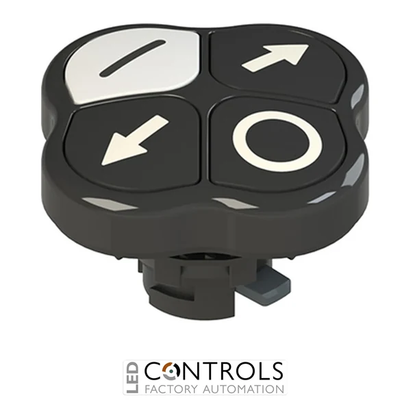 E2 1PQFA1QAAL Pizzato Quadruple pushbutton