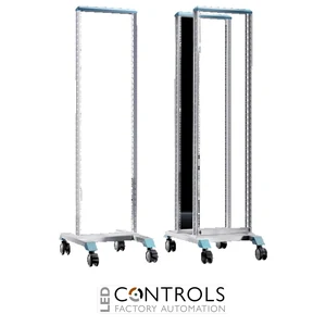 DK7391.000 Rittal Data Rack distributor rack WHD: 550x14995x750mm 31 U RAL 7035