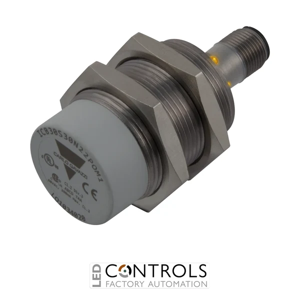 icb30s30n15nom1 - prox sensor ind.m30 plug 30mm npn no no-flush