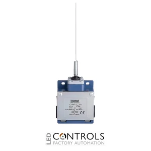 EMAS L53K13SOM101 EMAS L53 SERIES LIMIT SW. SNAP ACTION 1NC+1NO METAL SPIRAL LEVER - image 3