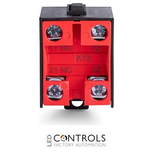EMAS LK20K12 EMAS LIMIT SWITCH CONTACT BLOCK SNAP ACTION 2NC