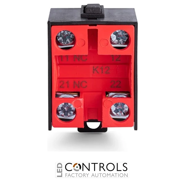EMAS LK20K12 EMAS LIMIT SWITCH CONTACT BLOCK SNAP ACTION 2NC