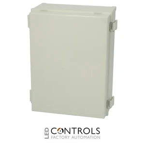 8183350 Fibox CAB ABS 403018 G Cabinet, ABS, Grey door Latches on the long side