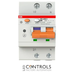 DS-ARC1 B6 A30 Arc Fault Detection Device (AFDD) with RCBO - 1P+N - B - 6 A - 30 mA Type A - 6 kA
