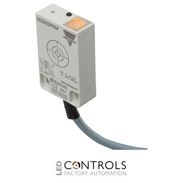 ec5525ppap - cap prox flatpk pnp no+nc,cab
