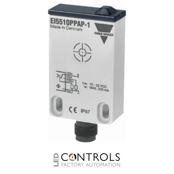 ei5510npap-1 - ind prox flatpk npn no+nc,plug