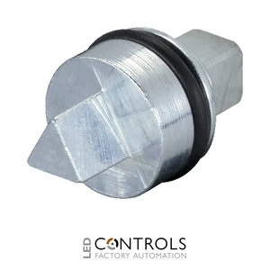 SZ2460.650 Rittal Lock insert version A Die-cast zinc 6.5mm triangular L: 27mm