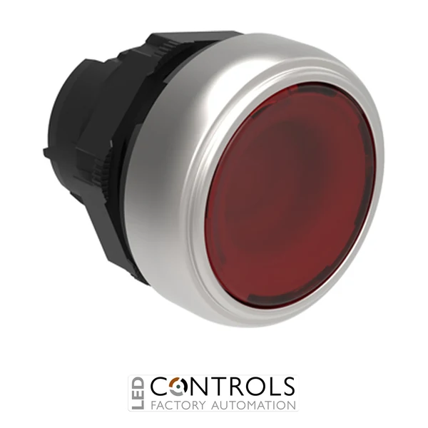 LOVATO LPCBL104 RED ILLUMINATED FLUSH PUSH-BUTTON