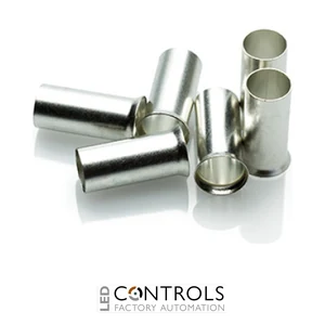 UCEF25018 Partex uninsulated cord end ferrule, 25mm², 18mm barrel