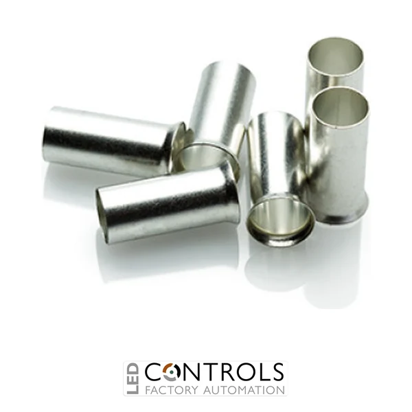 UCEF25018 Partex uninsulated cord end ferrule, 25mm², 18mm barrel