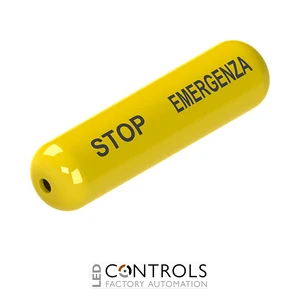 VF AF-IF1GR01 Pizzato Function indicator - text "STOP EMERGENZA"