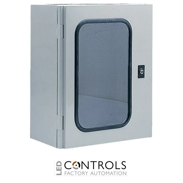 4TBA831132C0100 ABB 831132 ARIA 86 IP54 Glazed Door Polyester Enclosure 635 x 835 x 300mm 3-Point Lock