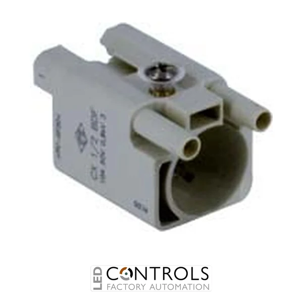 CX1/2BDM Ilme Adaptor for male shielded connectors Size 21.21