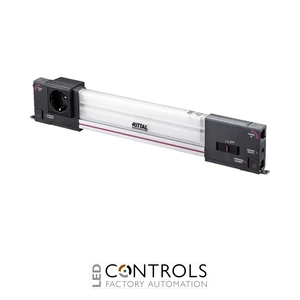 SZ2500.210 Rittal LED system light LED, 900 Lumen, length 437 mm, 100-240 V, with earthing-pin socket