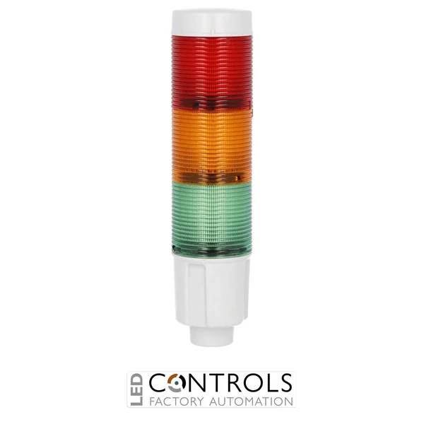 8LT4K04BG - ILLUMIN 3 COL TOWER 45MM GRN-ORG-RED 24VDC