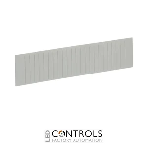 1SL1929A00 ABB MISTRAL65 12 Module Cover Strip RAL 7035 - image 3
