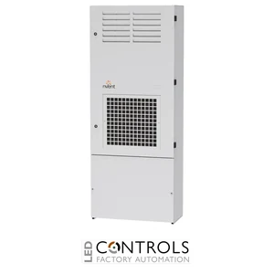 EMOA0NME9 nVent Hoffman Vertical Outdoor Air Conditioner, 9850W, 460V Stainless Steel, 2000x800x387