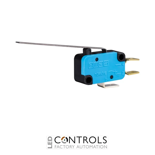 EMAS MK1KIM3 EMAS MICRO SWITCH - LONG HINGE LEVER METAL 1 CO
