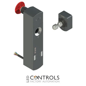 NS D4CE1DA10-F40 Pizzato NS series safety locking switch, with actuator