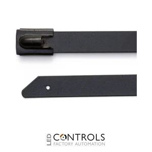 SSTC10316H Partex Black Polyester Coated, 1000mm x 7.9mm, pack 100