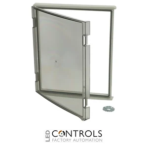 4512298 Fibox L 43 II Window for 26 modules Smoked transparent cover