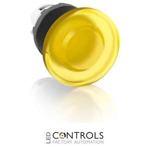1SFA611124R1103 ABB MPM1-11Y Yellow Mushroom Pushbutton Operator