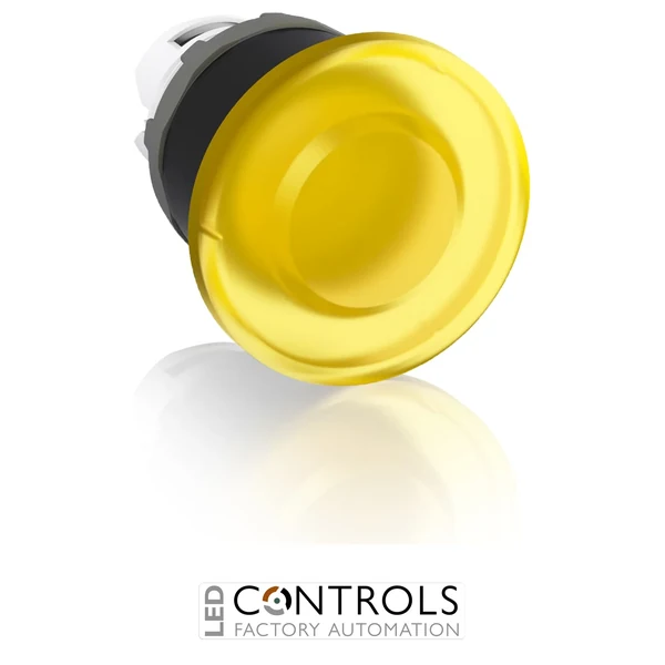 1SFA611124R1103 ABB MPM1-11Y Yellow Mushroom Pushbutton Operator