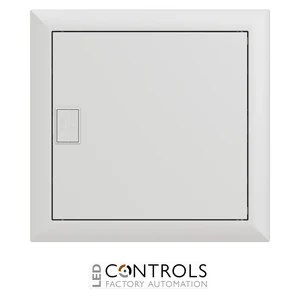 2CPX031369R9999 ABB UK612N2 UK600 Flush-Mounted Consumer Unit 12 Module IP30 RAL 9016 White with Door and Terminals