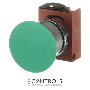 1SFA184042R9002 ABB P9MEM4VN Green 40 mm Momentary Mushroom Pushbutton - image 3