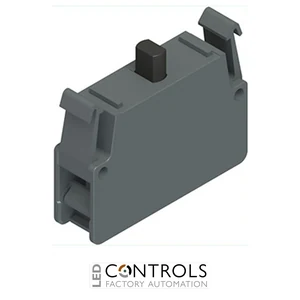 E2 CP01K2S0 Pizzato Contact block with solder connection, panel fixing, slow action 1NC late break