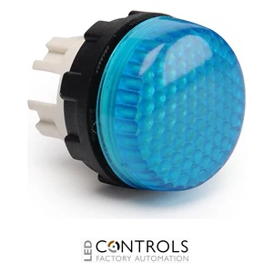 EMAS S222LM EMAS SIGNAL LAMP 22MM 220V LED FINGER PROOF BLUE