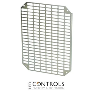 8120751 Fibox MPP ARCA 3020 Mounting plate perforated (250x150x2 mm - 26x11 mm) Galvanized steel, for size 300x200x150